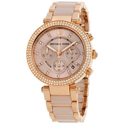 michael kors watch for women mk6555|mk5896 rose gold.